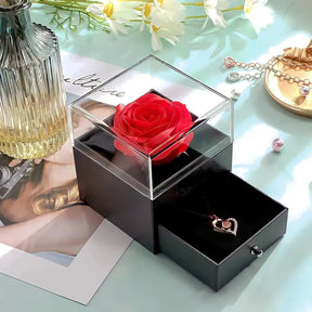 [PROMOÇÃO] Colar (EU TE AMO) em 100 idiomas com Rosa Eterna